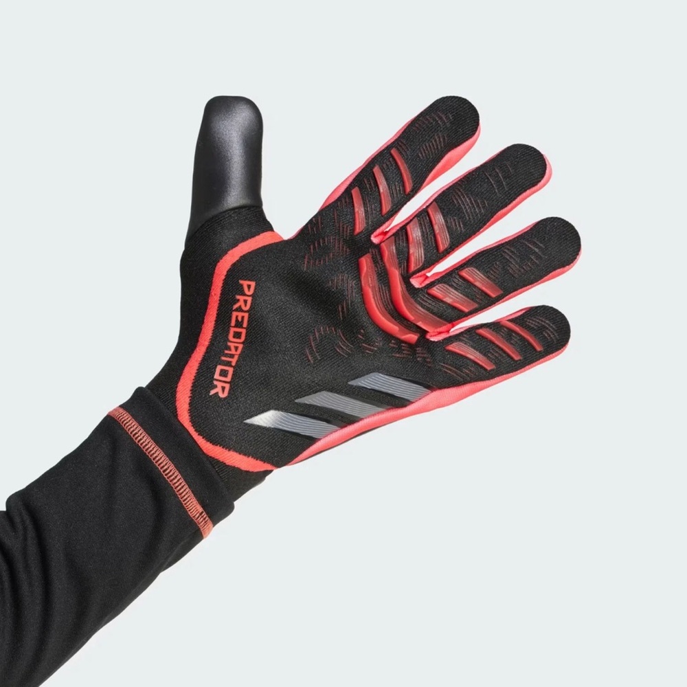 adidas Predator GL Pro Goalkeeper Goalie Soccer Gloves Size 10 Black Red NWT